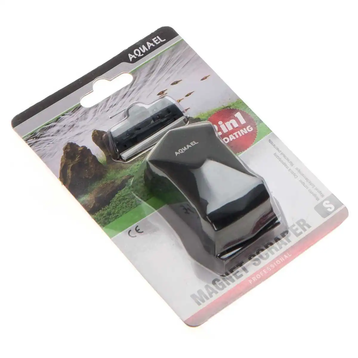 AquaEl Magnet Scraper 2in1 Small